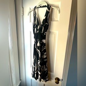 Roulette halter dress